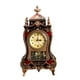 thumbnail image 1 of Naiovety Reloj de escritorio Retro de plástico, estilo único, cronometraje preciso, múltiples funciones, construcción duradera Decoración del hogar Rojo marrón, 1 of 6