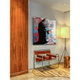 thumbnail image 4 of Marmont Hill "Buddha Graffiti" by Rick Martin Painting Print on Wrapped Canvas, 4 of 5