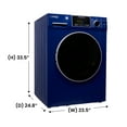 thumbnail image 3 of All-In-One CONVERTIBLE Washer-Dryer 18lb/1.9cf SANITIZE  PET Cycle 1400RPM, 3 of 6