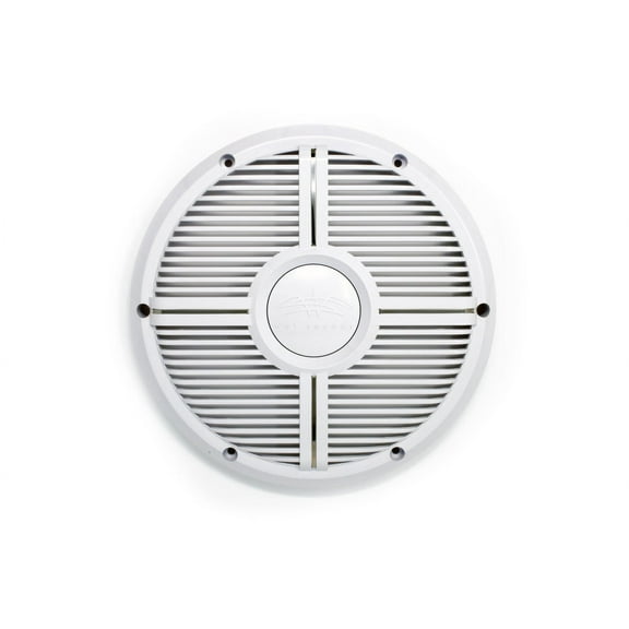Wet Sounds REVO 10 XW-W GRILL White XW Closed Style Grill for the REVO 10 Inch Marine Subwoofer