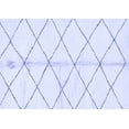 thumbnail image 1 of Ahgly Company Indoor Rectangle Solid Blue Modern Area Rugs, 7' x 9', 1 of 4