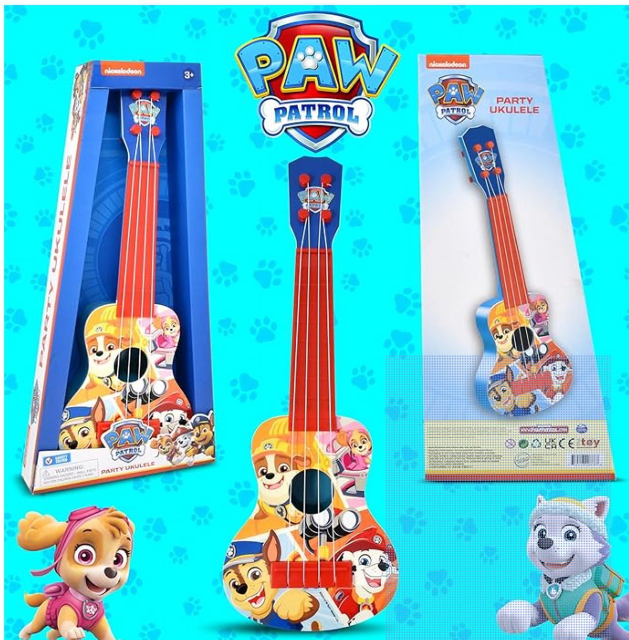 Kids Ukulele Toy, 36cm Toy Guitar With 4 Adjustable Strings, Kids Ukulele Musical Instrument, Mini Guitar Instrument For Toddlers Beginners Learning - View #5