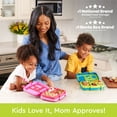 thumbnail image 2 of Bentgo Kids Prints Leak-Proof, 5-Compartment Bento-Style Kids Lunch Box - Ideal Portion Sizes for Ages 3-7, Durable, Drop-Proof, Dishwasher Safe, & Made with BPA-Free Materials (Submarine), 2 of 7