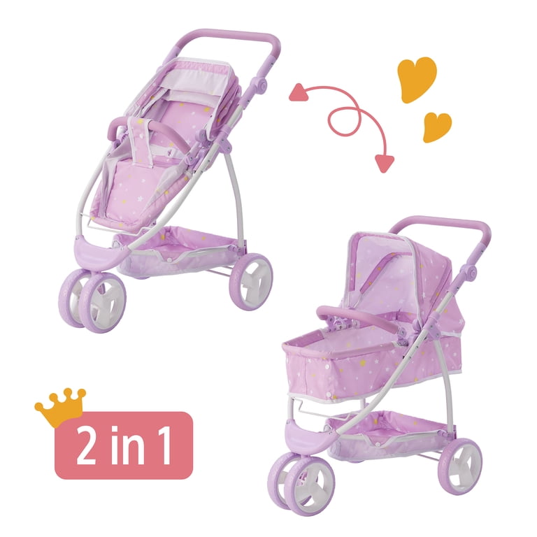 Olivia's Little World Twinkle Stars Princess 2-in-1 Baby Doll