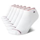 thumbnail image 1 of Calcetines de corte bajo Tommy Hilfiger Performance para mujer, paquete de 6, blancos, 1 of 6