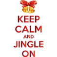 thumbnail image 2 of CafePress - Keep Calm And Jingle On Mug - 11 oz Ceramic Mug - Novelty Coffee Tea Cup, 2 of 4