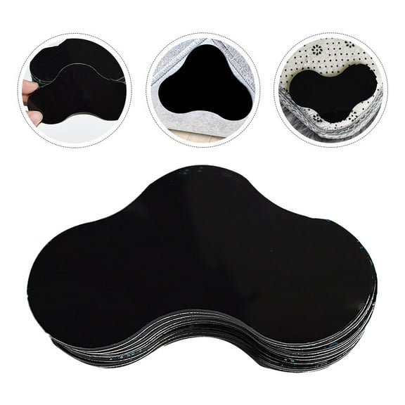 SASABAXI 10Pcs Mat Stickers to Stop Sliding for Sofas and Rugs Pu Material