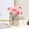 thumbnail image 2 of bestolf 4 Bundles Artificial Phalaenopsis Flower Real Touch Large Fake Orchids Flowers Stem for Vase Home Wedding Party Decor, 2 of 7