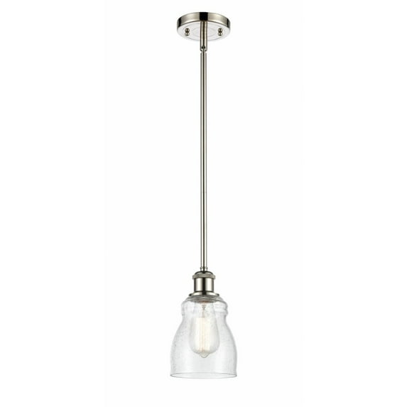 Innovations 516-1S-PN-G394-LED Ellery 1 Light Pendant part of the Ballston Collection, Polished Nickel