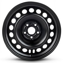 16 Inch Steel Wheel Rim For 11-17 Chevy Cruze 5 Lug 105mm 16 Spokes Black 16x6.5