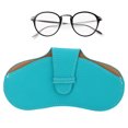 thumbnail image 3 of Demonsen Étui à Lunettes Étui à Lunettes en Cuir Portable en Cuir PU Résistant à l'Usure Simple Étui à Lunettes pour Lunettes, Étui à Lunettes en Cuir, 3 of 9