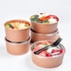 thumbnail image 1 of 20 Uds. Cuencos de papel Kraft desechables, cuenco para ensalada de frutas, envases de embalaje de alimentos, recuerdo de fiesta, Sal de fruta, 1 of 5