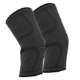 thumbnail image 5 of Rodillera Fitness Running Ciclismo Tirantes Rodillera Deporte Gimnasio Rodillera Elástica Negro XL, 5 of 5