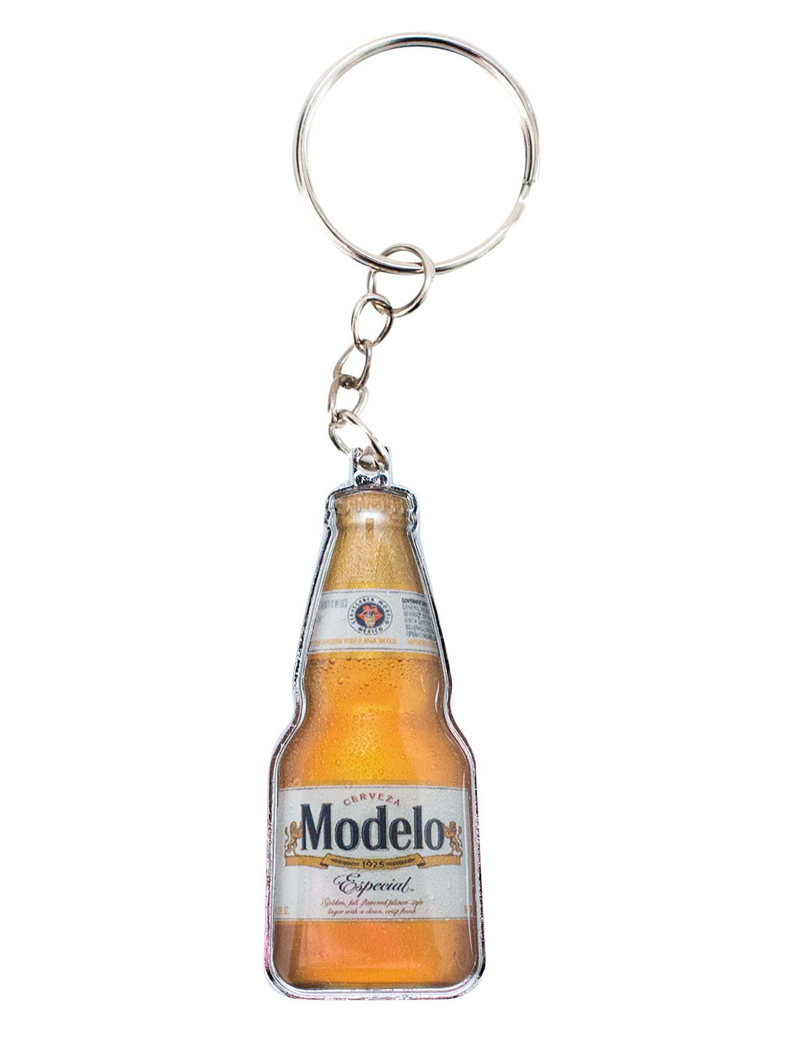 10 MODELO ESPECIAL Beer Gold colored Keychains 