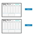 thumbnail image 1 of Magnetic Dry Erase Calendar Whiteboard Fridge Magnet Flexible Daily Message Stickers for Weekly Monthly Organizer Schedule Planner To Do List Notepad Wall Set 16.5x11.8in, 1 of 7