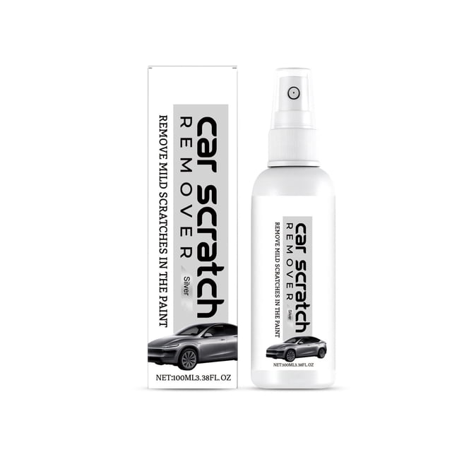 QIPOPIQ Car Paint Scratch Repair Spray, Scuff Remover for Cars, Nano Sparkle Cloth Car Scratch Remover Kit