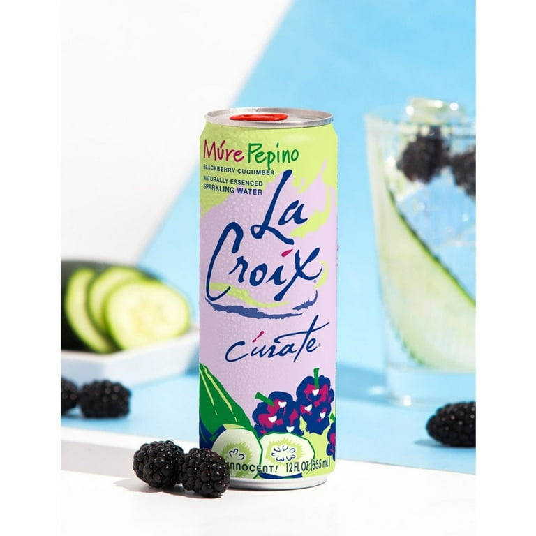 LaCroix Sparkling Water Curate Mure Pepino 8pk/12 fl oz - Walmart.com