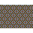 thumbnail image 1 of Ahgly Company Indoor Rectangle Patterned Saffron Red Area Rugs, 5' x 7', 1 of 6