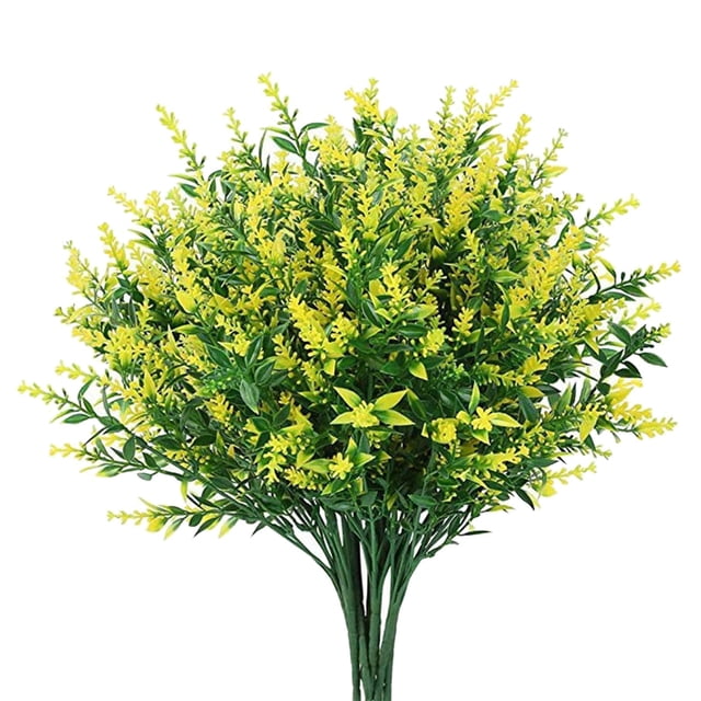Flores de lavanda artificiales 12 paquetes de flores falsas que no se desvanecen plantas de plástico de imitación Wmkox8yii fhajkh88