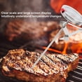 thumbnail image 3 of Food Thermometer, Deep Fry Thermometer Stainless Steel Measuring Tool Cooking Thermometer Oil Thermometer For Deep Frying with 5cm Dial Oil Thermometer for Frying Oil Pan (15cm), 3 of 8