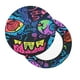 thumbnail image 2 of Disketp Neon Graffiti Urban Art Funda Redonda para Taburete, Funda de Cojín para Silla de Bar Suave y Elástica-13 inch, 2 of 7