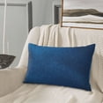 thumbnail image 5 of Daiia Deep Blue Glitter Bedding Waterproof Pillow Protector Zippered Queen – Bed Bug Proof Pillow Encasement-20"x30", 5 of 6