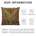thumbnail image 5 of RUIYC Wild Animal Texture Throw Pillow Cover Cheetah Animal Skin Spotted Dot Block Tiger Leather Pillow Case Square Cushion Decorative for Couch Bed Home, 5 of 5
