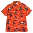 thumbnail image 2 of Marvel Spider-Man Womens Matching Family Hawaiian Button Down Shirt Adult, 2 of 5