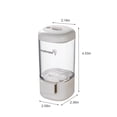 thumbnail image 3 of Nkmbld Spice Shakers Salted Control Bottle Press Quantitative Salted Pepper Storage Bottles Reusable BBQ Limit Salted Shaker Kitchen Supplies, White, 3 of 7