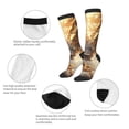 thumbnail image 3 of Fotbe Golden Horned White Dragon Calcetas Divertidas Estampadas para Hombre y Mujer, Calcetas de Algodón hasta la Rodilla para Caminar, Correr, Enfermería y Embarazo, 3 of 6