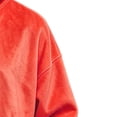 thumbnail image 3 of ZGRBOU Men's Pumpkin Hoodie Casual Full Zip Flannel Hooded Sweatshirt Fall Funny Holiday Pullover Tops with Pockets, 3 of 4