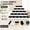 Black, variant on 5 Gram Sample Containers with Lids, Mini Travel Makeup Jars, Empty Plastic Cosmetic Jars for Creams, Balms, and Lotion - 25 Clear Lids
