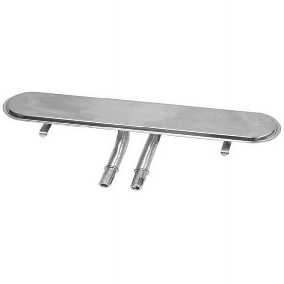Onward 15.5in. Stainless Steel Dual Bar Burner