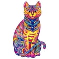 thumbnail image 4 of ITFABS Puzzles en Bois, Jouets de Décompression d'Animaux de Bande Dessinée Colorés, 4 of 10