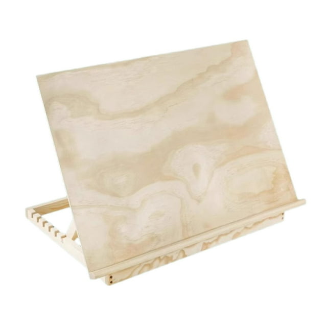 KLKCMS Chevalet de Table Support à Angle Réglable Chevalet de Bureau pour Peinture Mariage Adultes 6 Vitesses