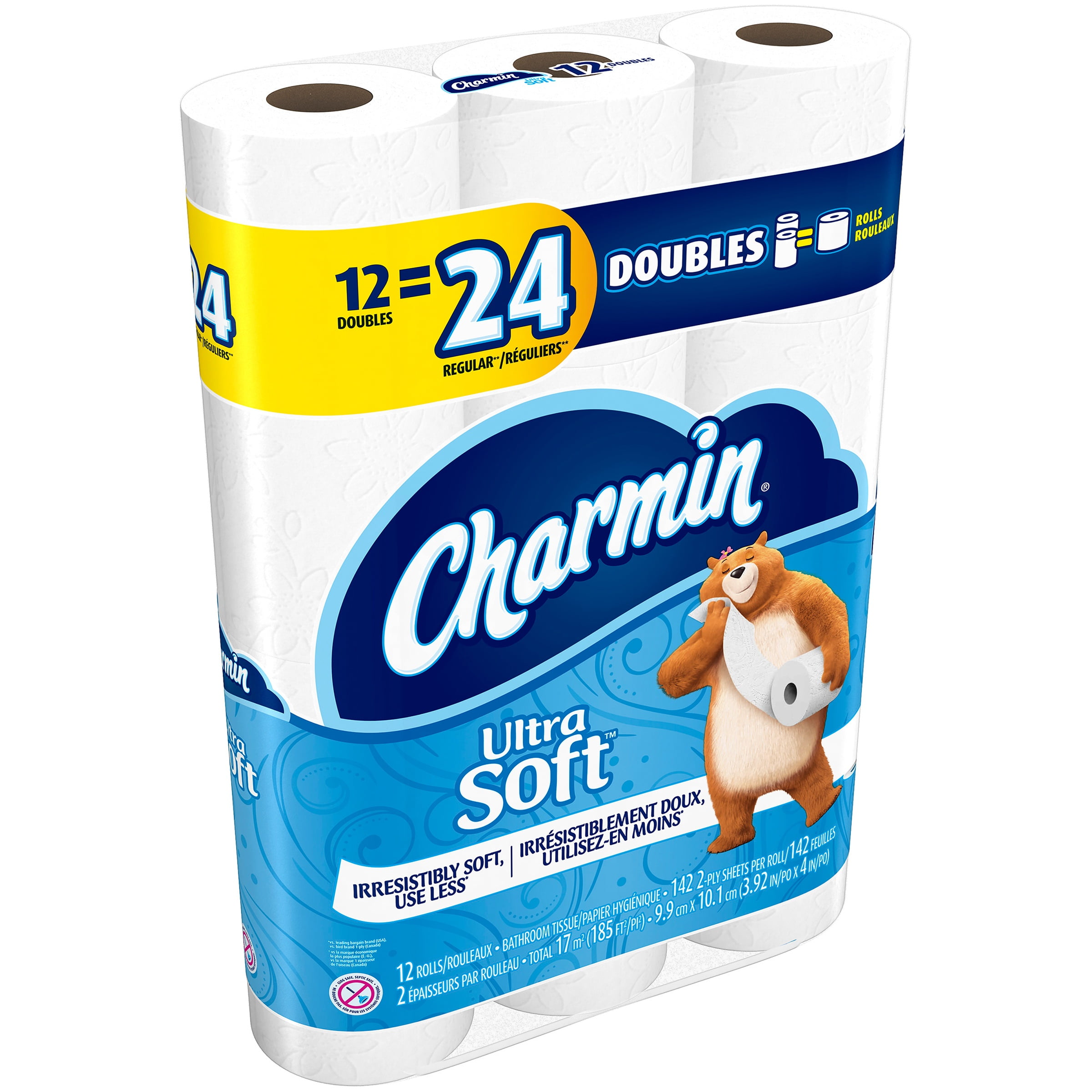 Charmin Ultra Soft Toilet Paper 12 ct Pack by Procter & Gamble