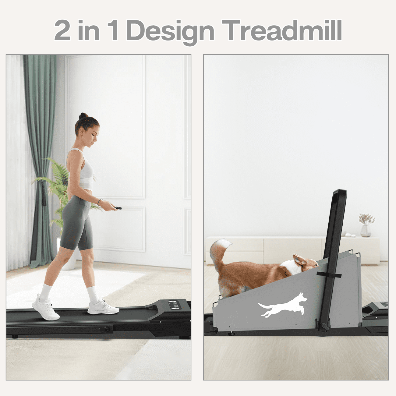 FYC Pet Dog Treadmill Portable Exercise Treadmill Running Machine for Small and Medium Dog Breeds