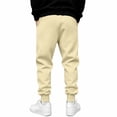 thumbnail image 6 of Sweatpants for Men Drawstring Lined Cuffed Sweatpants | Fall Winter Bottom, Moisture Wicking, Exercise Jogging Pants, Warm Soft , Big and Tall Joggers with Pockets, XL, 6 of 7