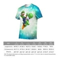 thumbnail image 6 of Game Luigi's Mansion Unisex Short-sleeve Shirt For Men Women Novelty 3D Print T-Shirt Soft Comfortable Tee Shirts, 6 of 7