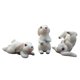 thumbnail image 1 of 3 uds Animal de dibujos animados conejo ornamento fiesta postre Mesa decoración resina artesanía Adorable conejo coche D LingWen 8390612373503, 1 of 1