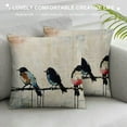 thumbnail image 3 of PRATYUS Outdoor Lumbar Birds Throw Pillow Covers Spring Summer Pillow Covers Cushion Covers for Sofa Couch Patio Garden Seasonal Decoration 24x24in, 3 of 5
