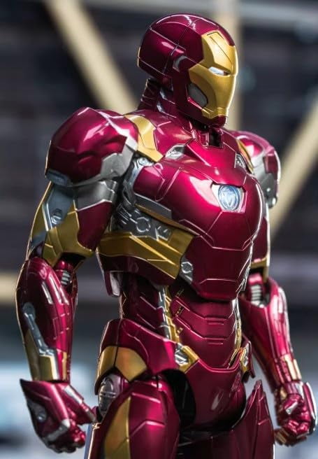 Fondjoy 1/7 scale MK46 iron movie hero plastic model kits，Illuminated Edition MV24806