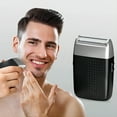 thumbnail image 6 of Electric Foil Shavers Cordless Beard Trimmer Rechargeable Razor for Men Portable Pocket Size, 6 of 6