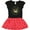 Black & Red with Polka Dots, variant on Inktastic The Great Smoky Mountains Are Calling Gift Toddler Girl Dress