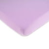 SheetWorld Fitted 100% Cotton Jersey Play Yard Sheet Fits BabyBjorn Travel Crib Light 24 x 42, Solid Lavender