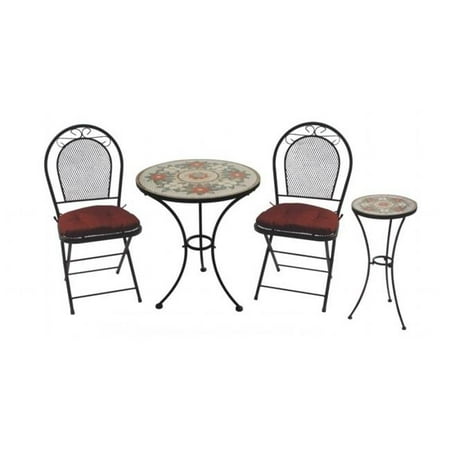 DC America Charleston 3 Piece Bistro Set