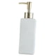 thumbnail image 3 of de Loción de Vidrio, Botella con Bomba, Botella de Champú de de Recargable Simple, Baño Vacío de 350ml para Baño, Cocina , Blanco Macarena Dispensador de jabón con bomba, 3 of 7