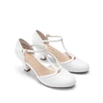 thumbnail image 3 of Dream Pairs Women's T-Strap Heels with 6.5cm Block Heel, Vintage-Inspired Mary Jane Pumps, 3 of 7