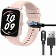 thumbnail image 1 of xixishop Compatible with AcclaFit Smart Watch Charger, Magnetic USB Charging Cable Replacement Charger Cable Compatible with AcclaFit L69C Smart Watch-1.85 Inches (Black), 1 of 1