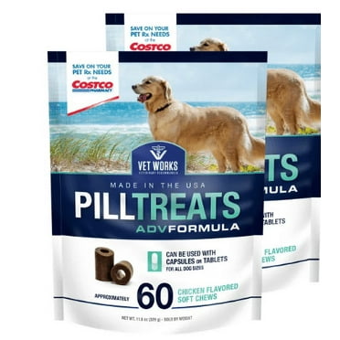 Vet Works Pill Treats, 120 Soft Chews